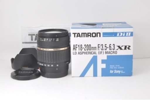 ✨大人気高倍率ズーム✨タムロン 18-200mm F3.5-6.3 XR DiII A14S ソニー用！ゆうパック代引き発送！送料、手数料無料！