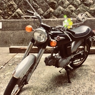 Y's ソフトレザー　サンダルブーツ 黒【24.5cm】 HONDAバイク ベンリー50s 中古