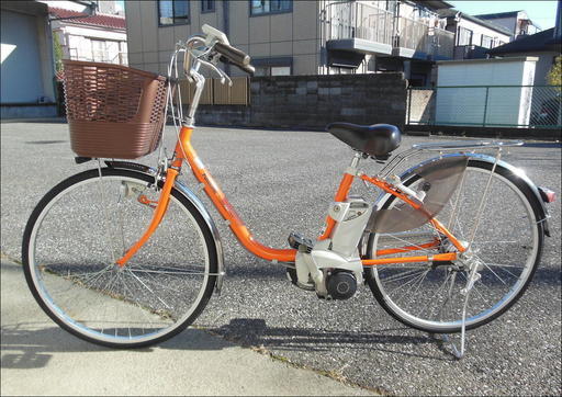 【値下げいたしました！】　★★　　保管状態の良い美車！　コスパ重視で電動アシスト自転車をお探しの方に！　チャイルドシート対応車！　もちろん新基準！　お届けいたします！　　★★