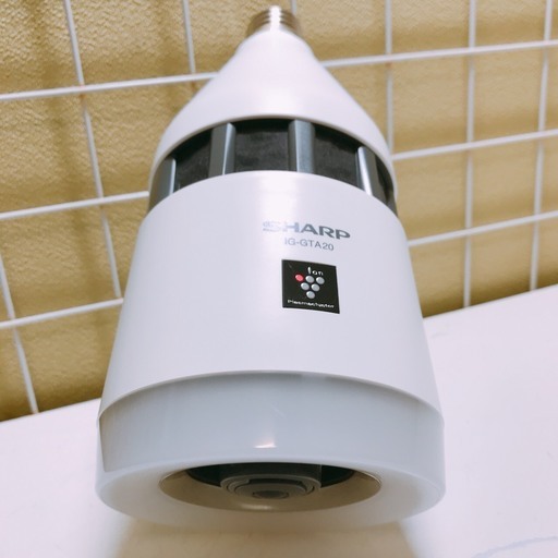 ◯ SHARP プラズマクラスター イオン発生器 トイレ照明 除菌消臭 ◯