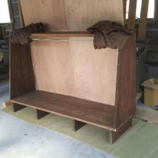 引きこもれる ソファベット 木製 ウォールナット