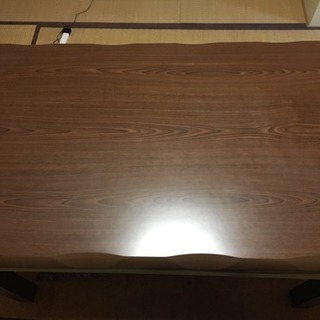 コタツダイニングテーブル 幅80cm長さ120cm(椅子つき)