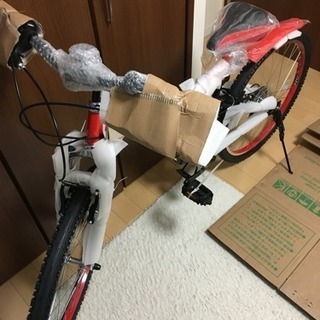 未使用品！新品！折りたたみ自転車 26インチ 6速変速ギア
