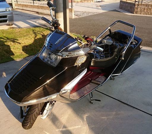 ホンダ ビッグスクーター フュージョン\u0026バイク小屋セット