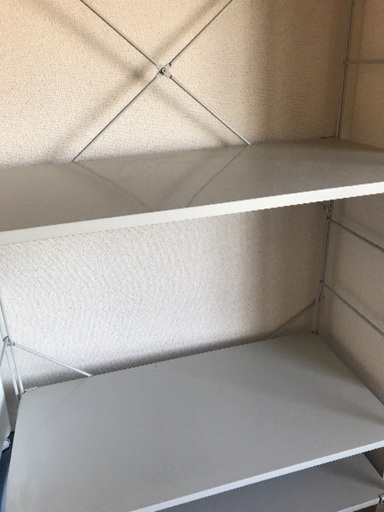 無印のシェルフ