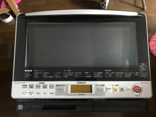 日立の過熱水蒸気オーブンレンジ