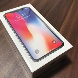 iPhoneX 64GB グレー SIMフリー