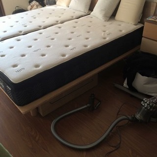 無印良品シングルベッド（フレーム+マットレス+収納）