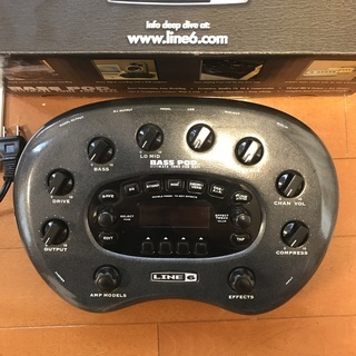 LINE6 BASS POD XT ベースアンプシミュレーター LINE6：BASS用アンプシミュレーター：LINE 6 BASS POD XT