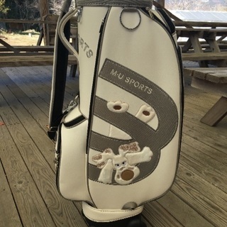 新品◆ゴルフバッグ◆送料無料◆ホワイト◆