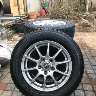 セレナに装着 3ヶ月のみ スタッドレス