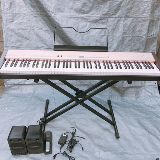 ◯ 美品！ROLAND DIGITALピアノ 88鍵盤 スタンド\u0026スピーカー付 ◯