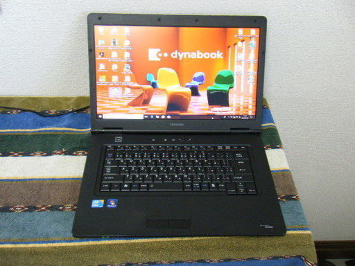 東芝dynabook/i3/Office/Win10/HDD160GB/メモリ3GB/DVDSマルチ/Wi-Hi/クローンディスク付