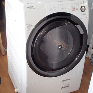 お宝創庫リユース館中村店】ドラム式洗濯乾燥機 SHARP ES-S60-WL