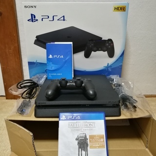PS4 PlayStation4 ジェット・ブラック 500GB(CUH-2100AB01) 美品中古