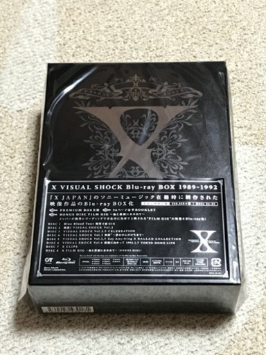 X JAPAN／X VISUAL SHOCK Blu-ray BOX 1989-1992 ＜完全生産限定版＞