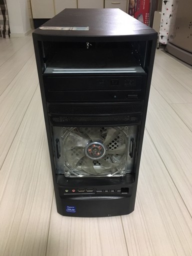 自作デスクトップパソコン　i7-860/GTX560Ti/4GB　パーツ取りやセカンドPCのベースに！