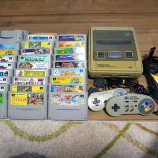 スーパーファミコン　本体　ソフト　セット