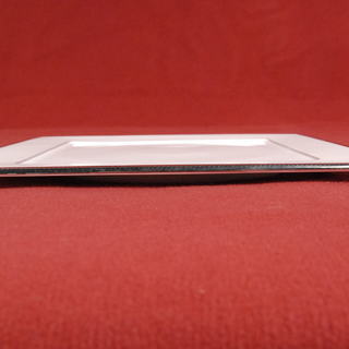 未使用 Noritake ノリタケ ボーンチャイナ シャンパンパールズ 26.5cm スクエアプレート 3枚セット CHAMPAGNE PEARLS