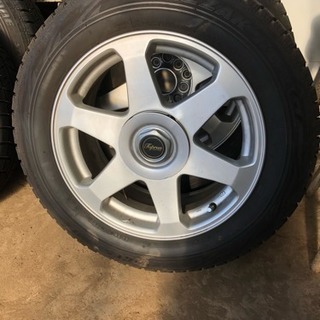 中古品 スタッドレスタイヤ＆ホイール205/60/16 ブリジストン BLIZZAK REVO GZ
