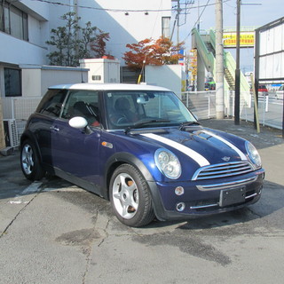 ★自社分割で車が買えます★MINICOOPER５ＭＴ ステアリン...