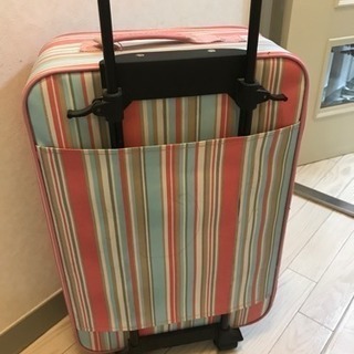 スーツケース  3日〜5日用  ピンク  中古