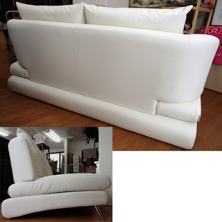 ♪Armonia/アルモニア ３人掛けソファ bellacurva 3P アイボリー♪