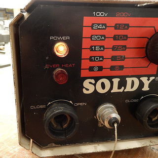 通電確認済み SOLDY/ソルディ 電気ロウ付機 EC-300-D 因幡電工