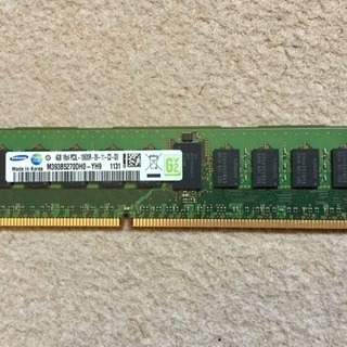 デスクトップ用メモリ DDR3L 4G Samsung製 1枚 送料込