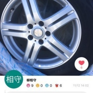 アルミホイル 225 65R 17インチ スタッドレス タイヤ付き 4本 函館