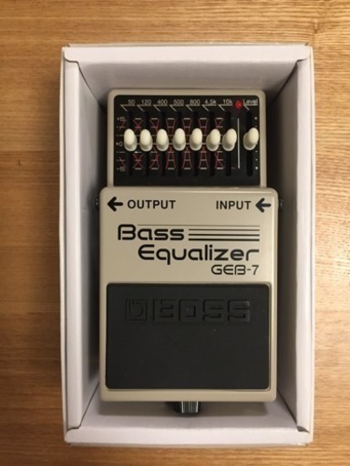 エフェクター、PA機器 BOSS Bass Equalizer GEB-7