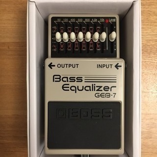 BOSS Bass Equalizer GEB-7