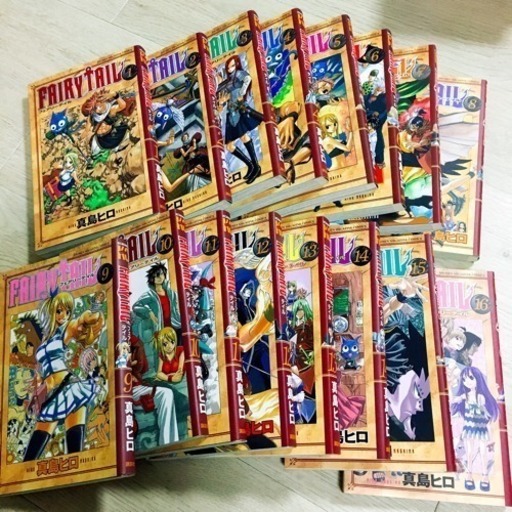 Fairy Tail フェアリーテイル 1 48巻 セット Ang 目黒のマンガ コミック アニメの中古あげます 譲ります ジモティーで不用品の処分
