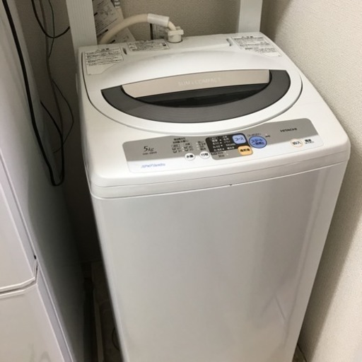 日立洗濯機5kg NW-SB56