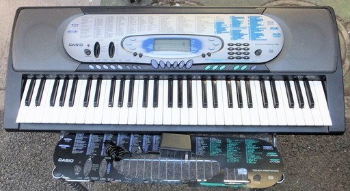 CASIO カシオ CTK-571 KEYBOARD キーボード 多彩な機能を搭載 (ロボコン) 港南台の鍵盤楽器、ピアノの中古あげます・譲り