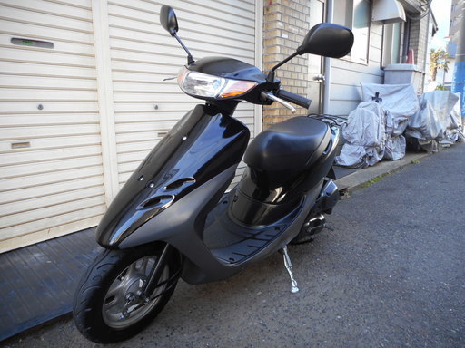 ライブディオ50　2ストAF34　シャッターキー式　サイドスタンド付