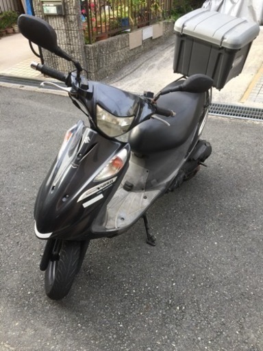 アドレスＶ125G 大容量ボックス付き