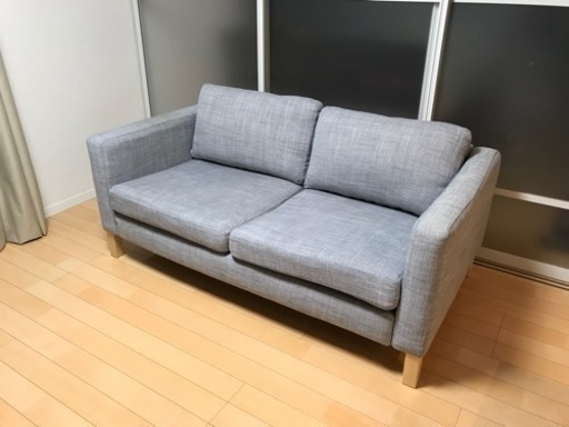 都内で IKEA KARLSTAD（カルルスタード） IKEA 2人掛けソファー グレー