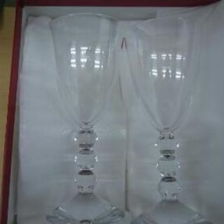 バカラ ベガワイングラスペアセット 未使用品 (高く買い取るゾウ中間店)