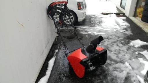 電動除雪機 スノーエレファント 動作確認済 札幌 アルファ工業 電動