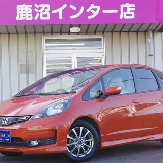 【誰でも車がローンで買えます】H22　フィット　RS　オレンジ　...