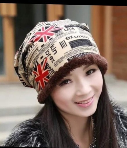 新品処分実物入手イギリス国旗英語文字アルファベットおしゃれなレディース女性用帽子 リオン 鴨居の小物 帽子 の中古 古着あげます 譲ります ジモティーで不用品の処分