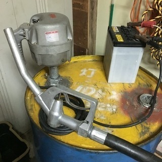 業務用灯油ドラムポンプ