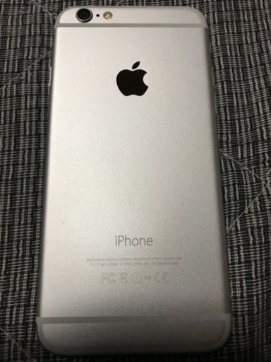 ソフバン iPhone6 16GB シルバー
