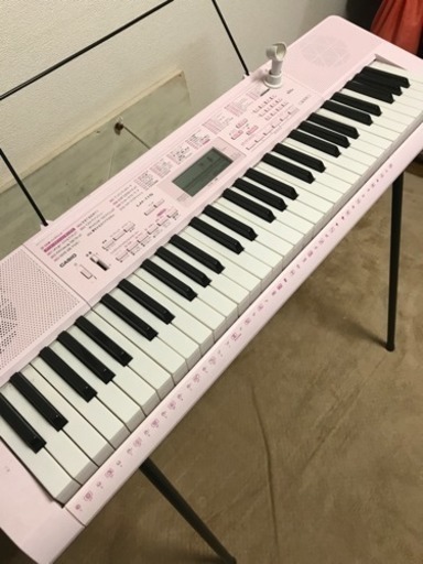 CASIO lk-115 光るピアノ 電子ピアノ