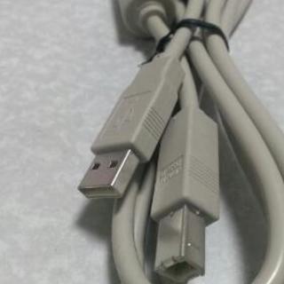 未使用新品 ノイズ軽減 USB2.0 A to Bケーブル 1.5m