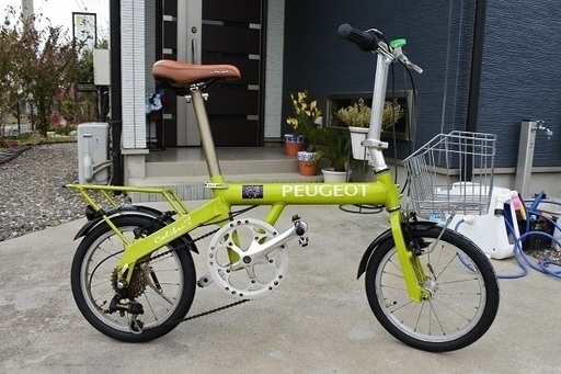 美車！好調 PEUGEOT Colibli16 （プジョー コリブリ16）ミニベロ　通勤通学からサイクリングまで　オシャレで人気な絶版車！タイヤ新