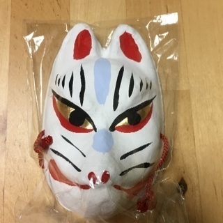 キツネのお面 京都 伏見稲荷で購入