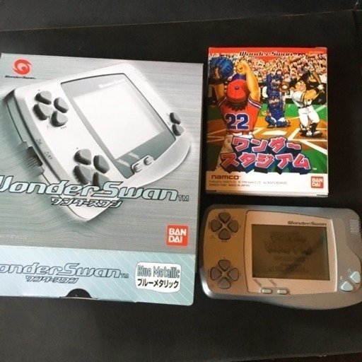 同作確認済み ワンダースワン メタリックブルー ソフト ワンダースタジアム もお付けします Hierarchy 若林のポータブルゲーム の中古あげます 譲ります ジモティーで不用品の処分