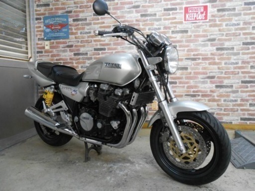 【最終値下傷少！低走行！予備検査付】ヤマハ ＸＪＲ1200 カスタム綺麗機関好調